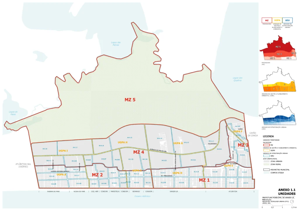 Xangri-Lá Mapa Territorial